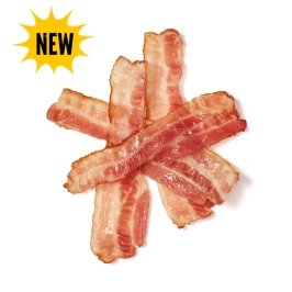 Bacon Cooked Streaky Sweetcure Smoked
