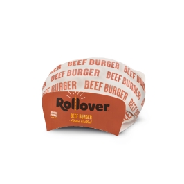 Beef Burger Wrap